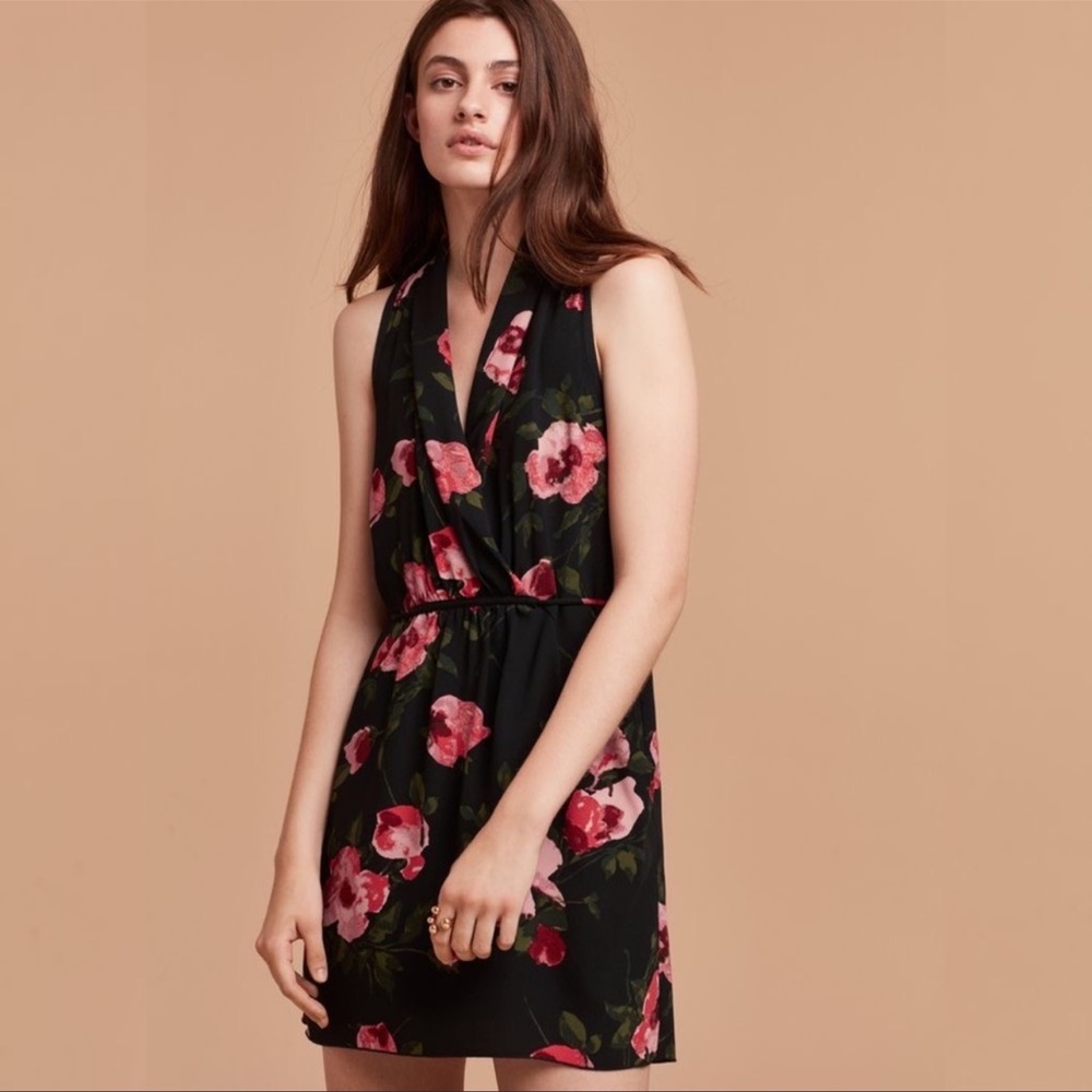 Wilfred Sabine Dress in Black Floral Medium